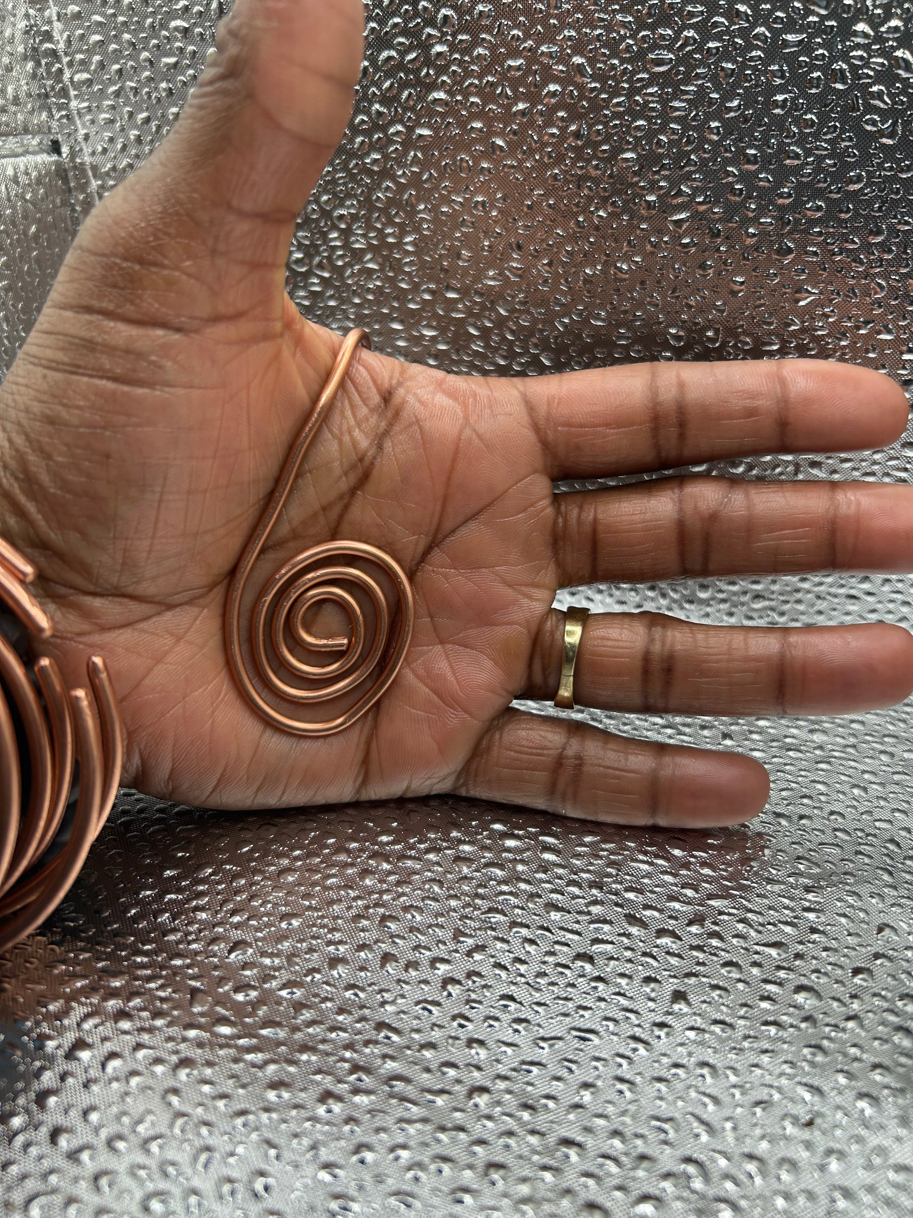 Copper Palm Ring