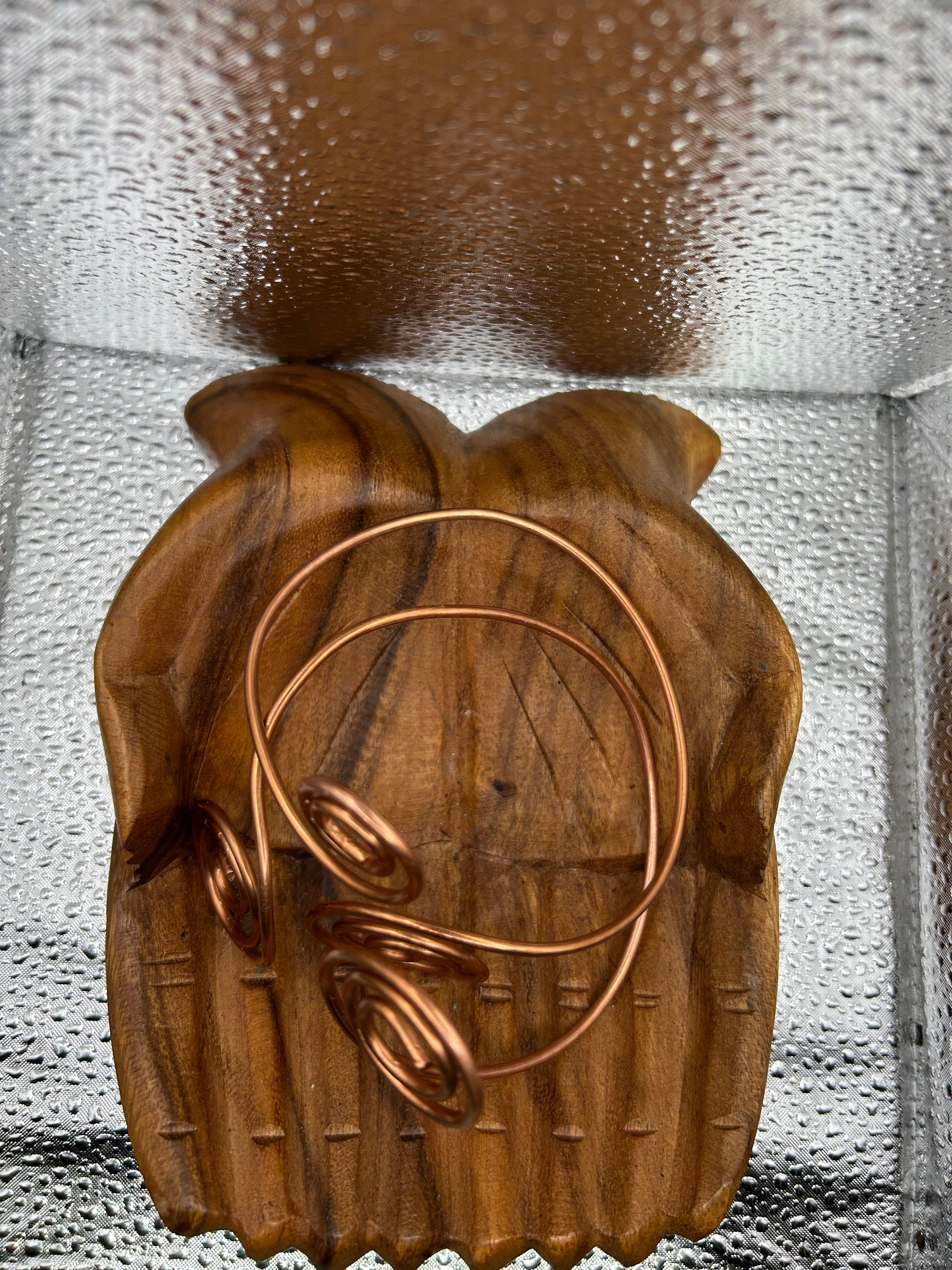 Copper Arm Cuffs (adjustable)